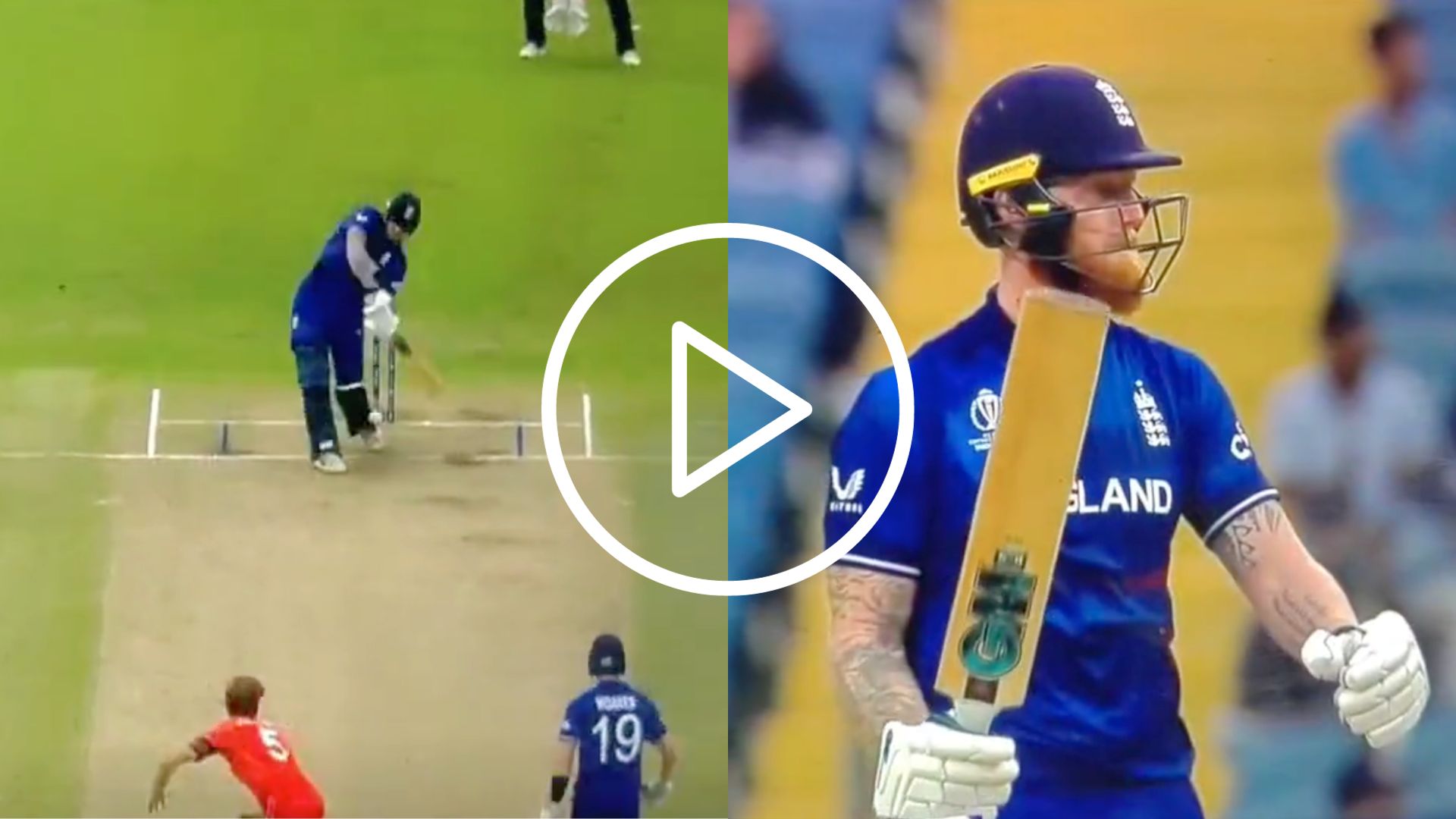 [Watch] Ben Stokes Stands Tall Again; Smacks An ‘Audacious’ Six Against Bas de Leede